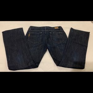 Paige Benedict Canyon size 28 dark blue demin.